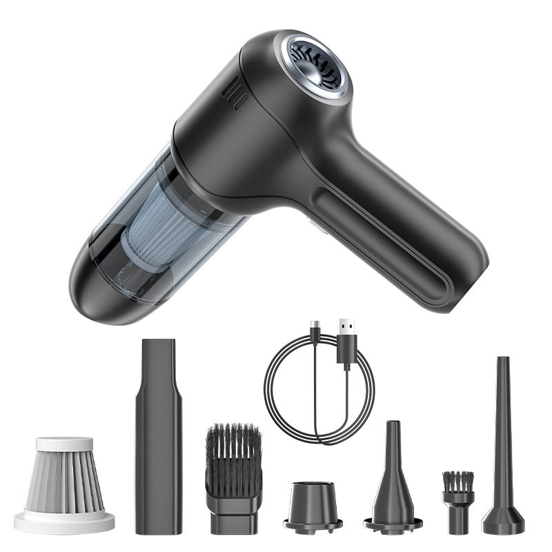 10KPa High-Suction Compact Cordless Portable Vacuum Cleaner for Cars, Home, Office