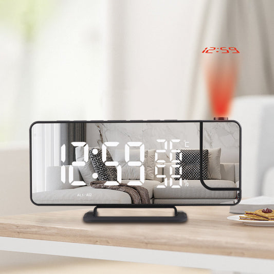 LED Display Radio Projection Alarm Clock