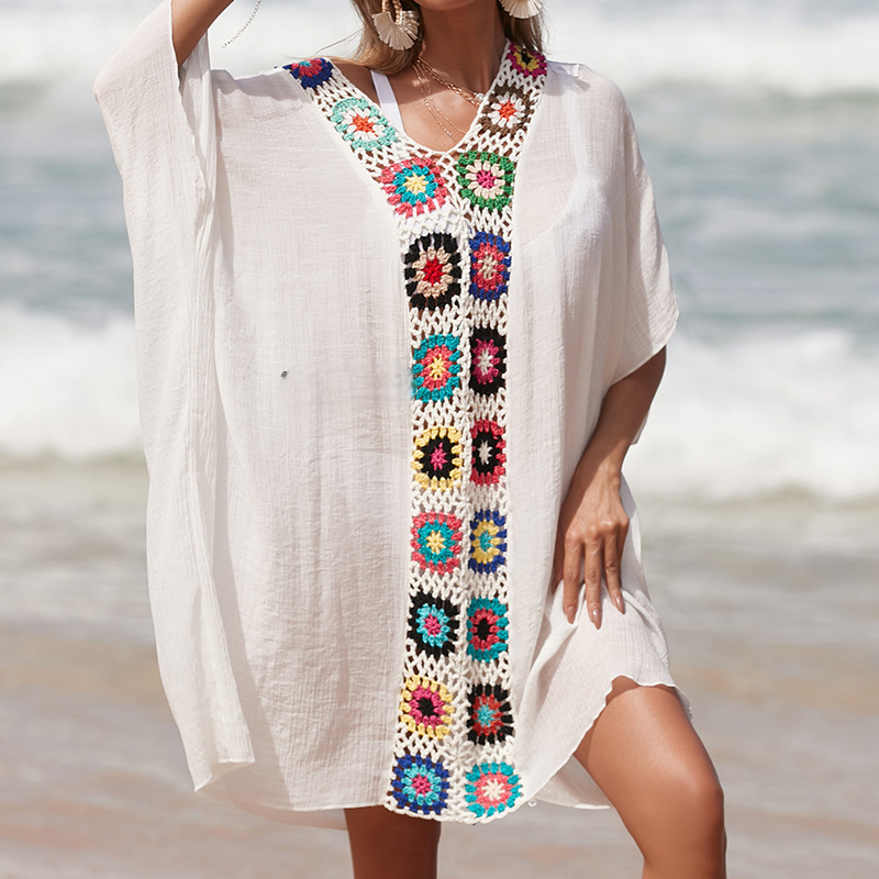 Caftan-Style Boho Beach Cover-Up
