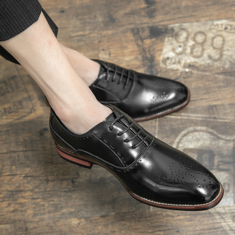 Leather Business Casual Shoes