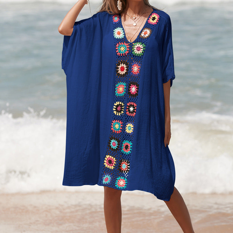 Caftan-Style Boho Beach Cover-Up