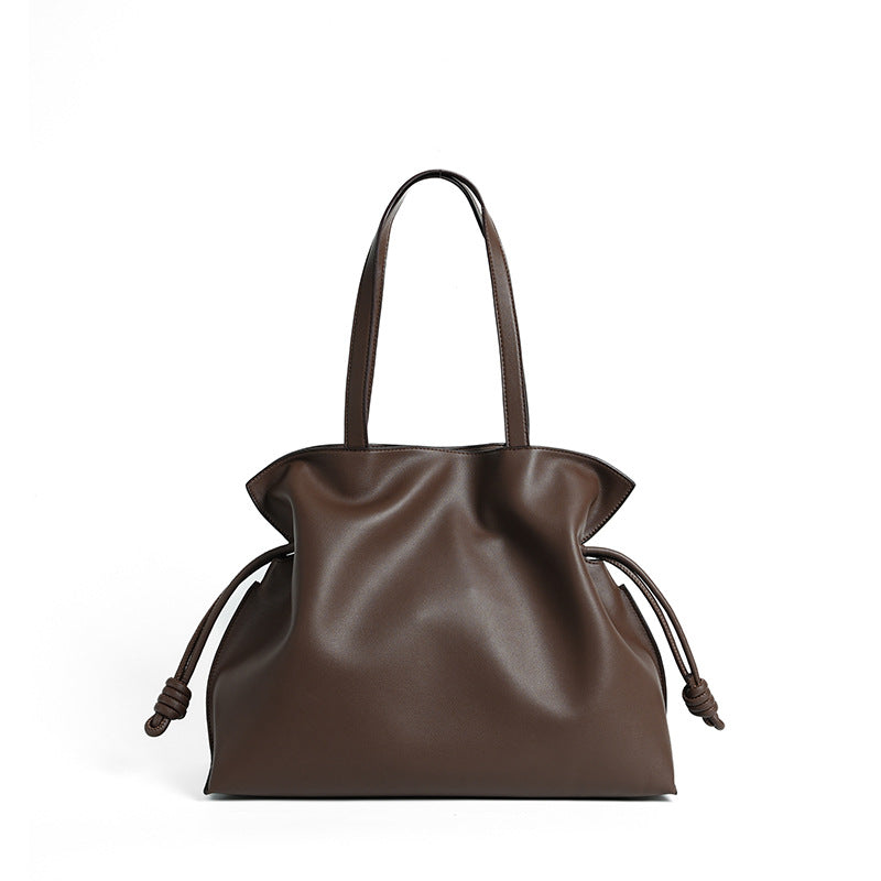 Genuine Cowhide Leather Tote Bag