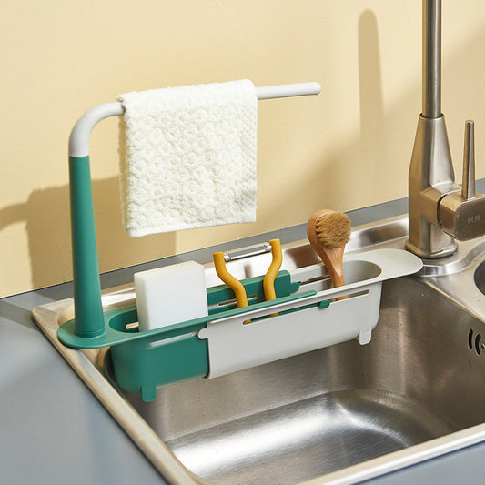 Telescopic Kitchen Sink Storage Rack