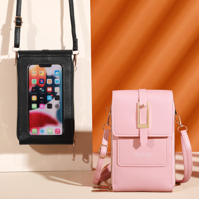 Touch-Screen Crossbody Mobile Phone Purse/Handbag