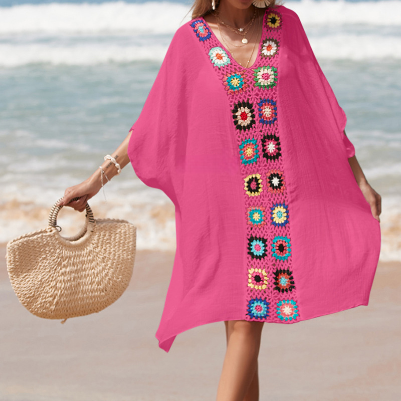 Caftan-Style Boho Beach Cover-Up