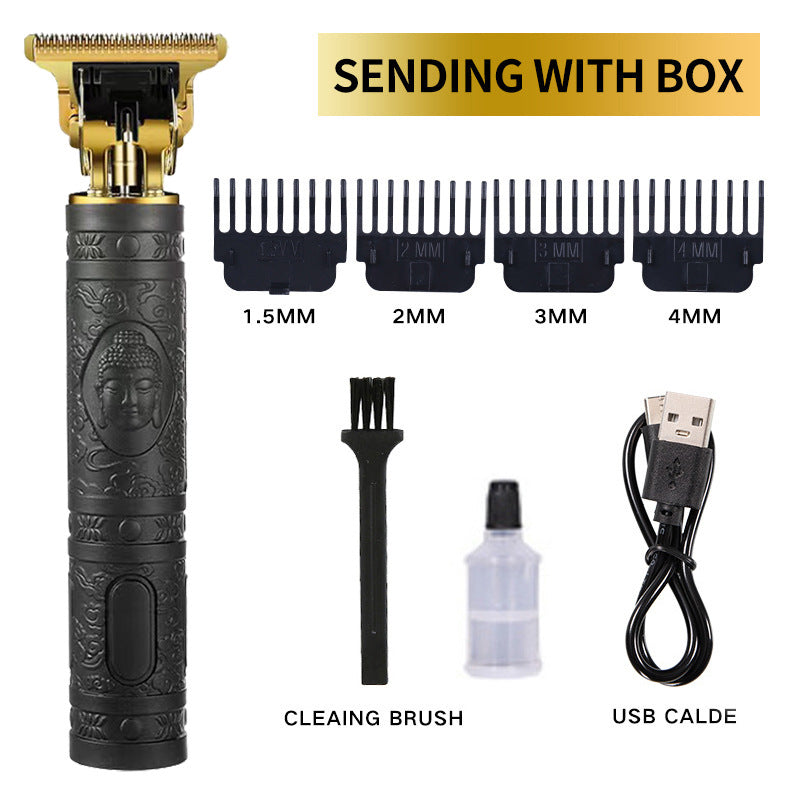 Professional Cordless Hair Clippers with LED Display