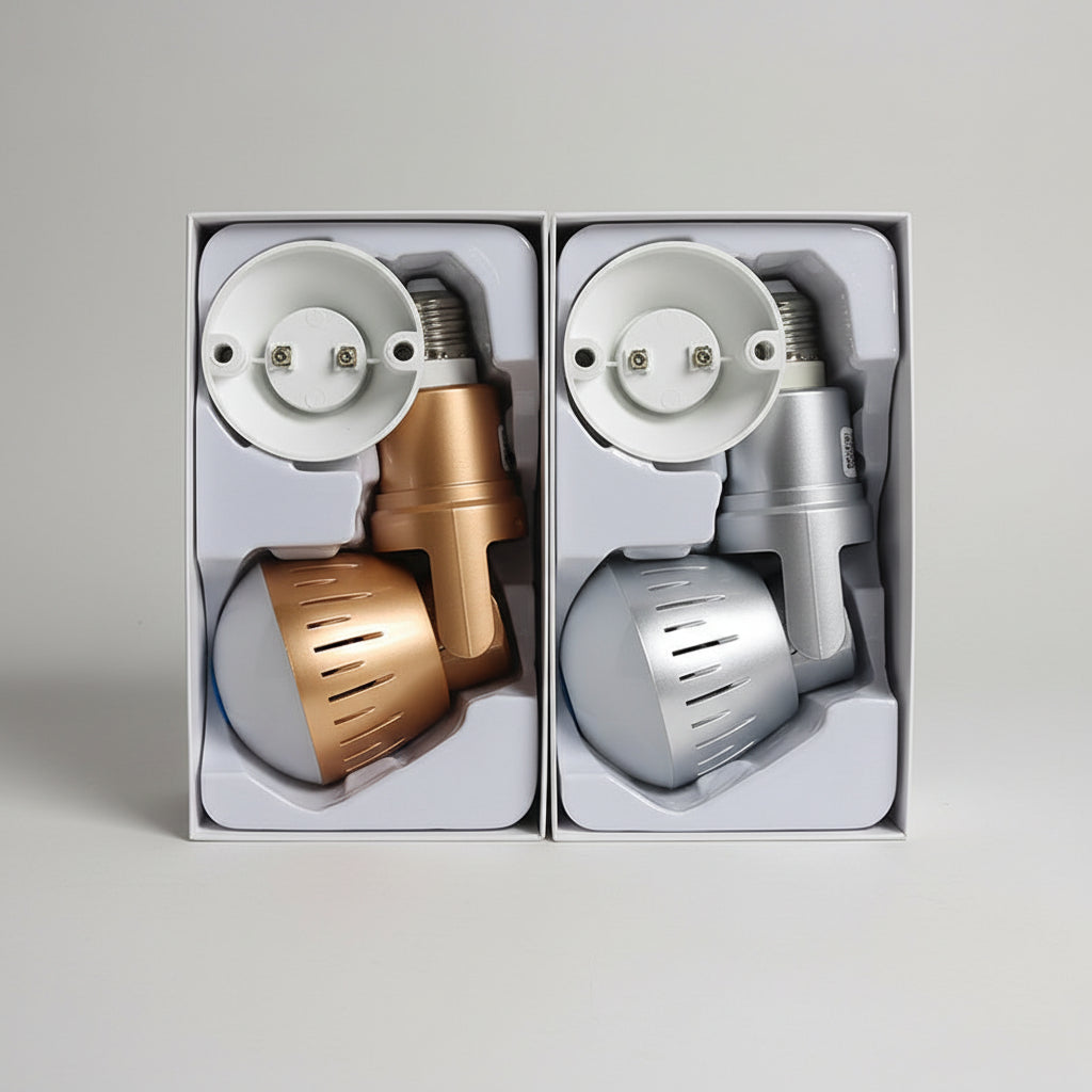 360  Wi-Fi Smart Light Bulb Security Camera with Motion Detection and IR Night Vision