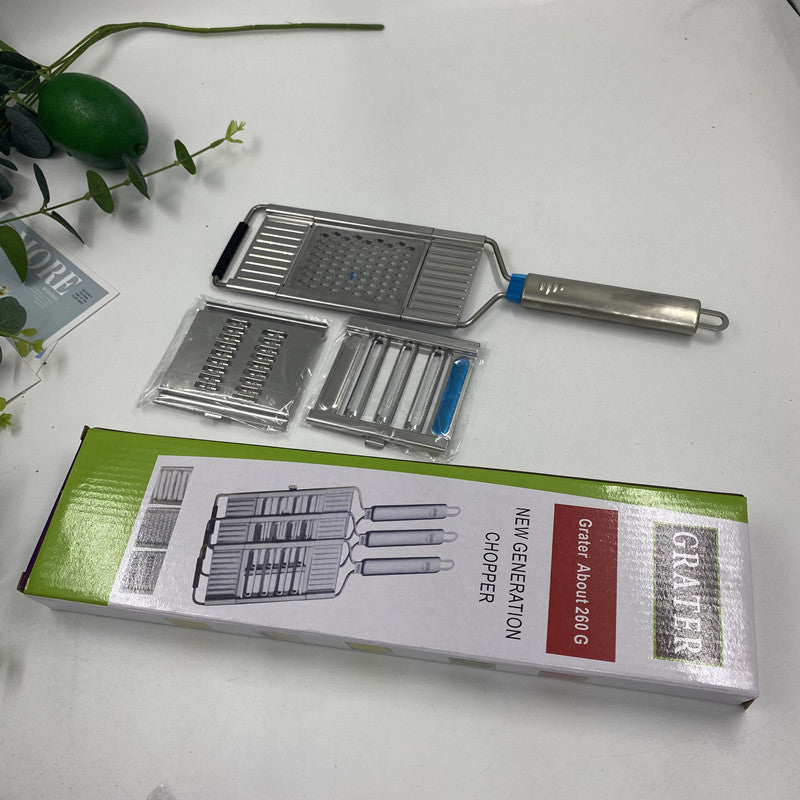 Multifunctional Stainless Steel Vegetable Slicer/Grater Set