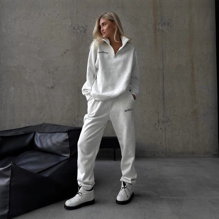 2-Piece Oversized Sweatshirt and Jogger Pants