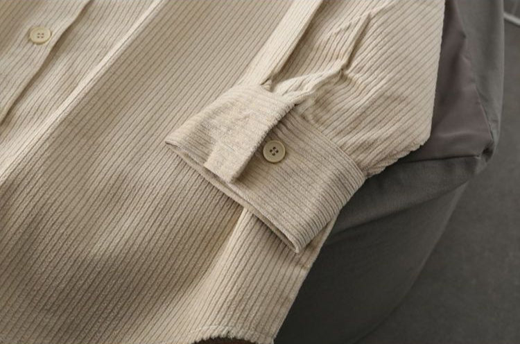 Oversized Corduroy Blouse