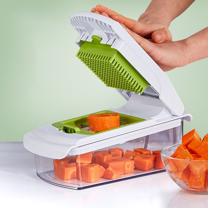 18pcs Multifunction Vegetable Chopper Slicer Grater