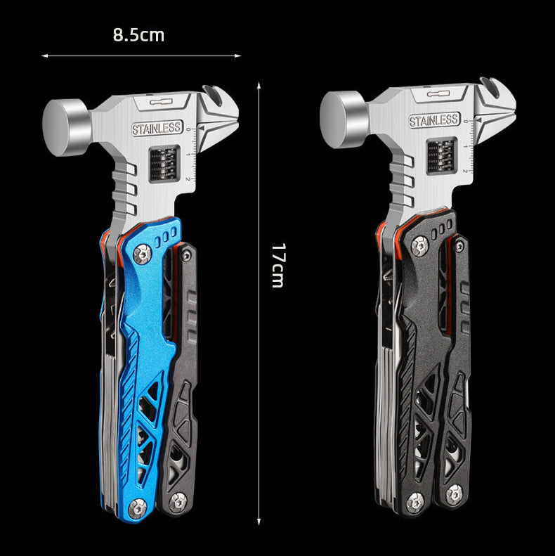 18-in-1 Folding Claw Hammer