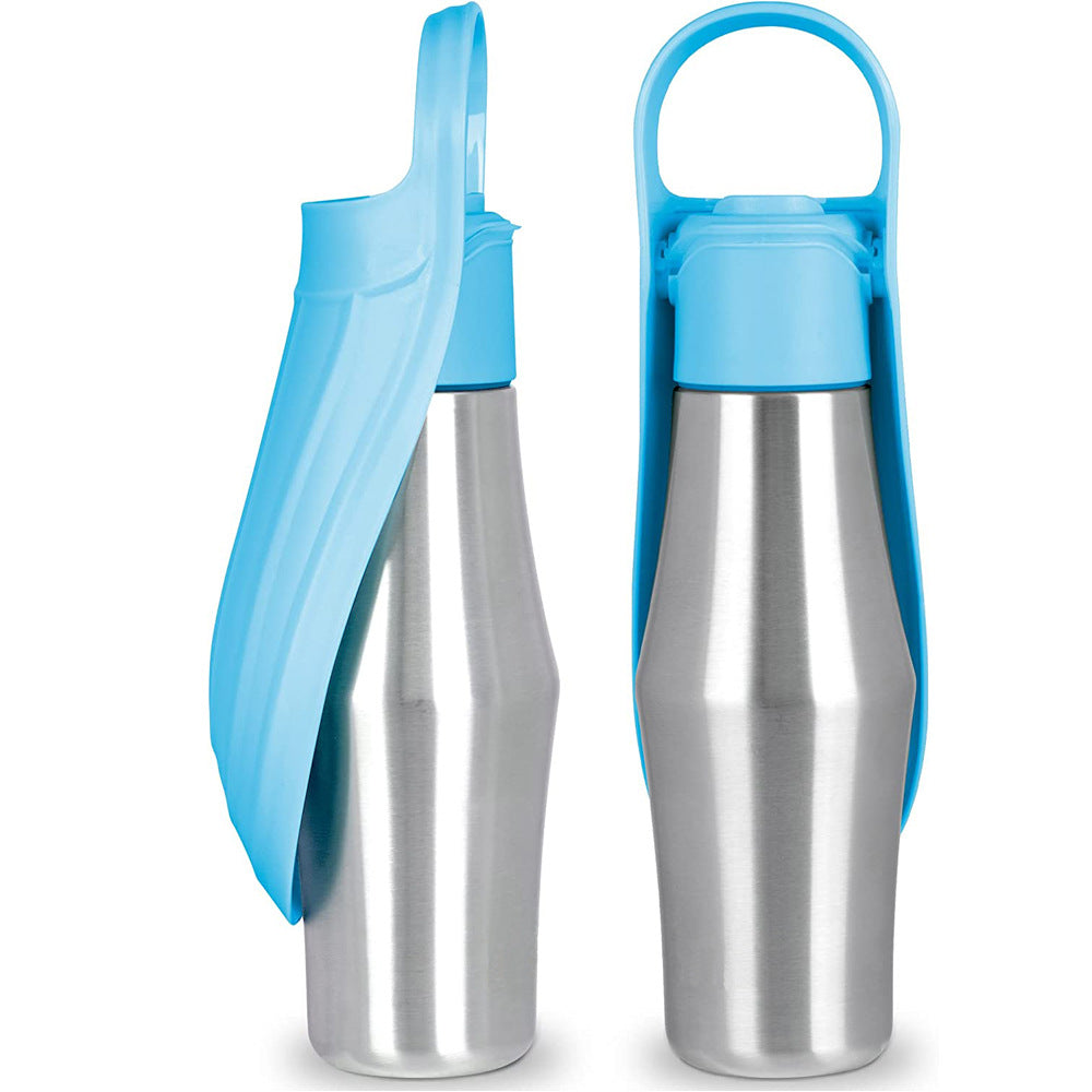 750ml Portable Stainless Steel Dog Water Bottle