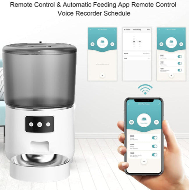 4L Smart Automatic Pet Food Dispenser