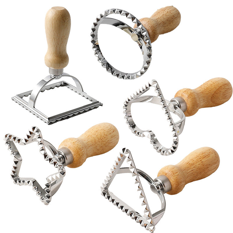 Ravioli Stamp Maker and Pasta Cutter Set
