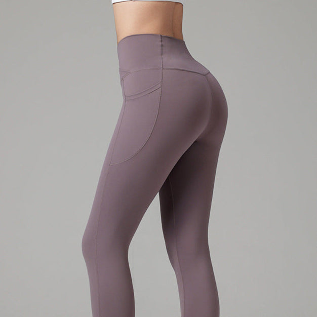 High-Waisted Leggings with Side Pocket