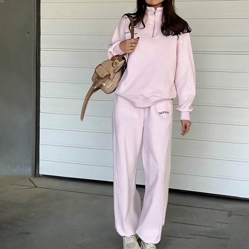 2-Piece Oversized Sweatshirt and Jogger Pants