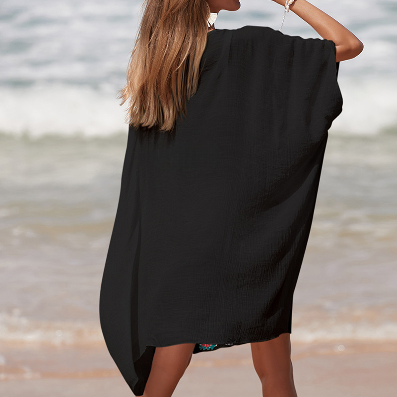 Caftan-Style Boho Beach Cover-Up