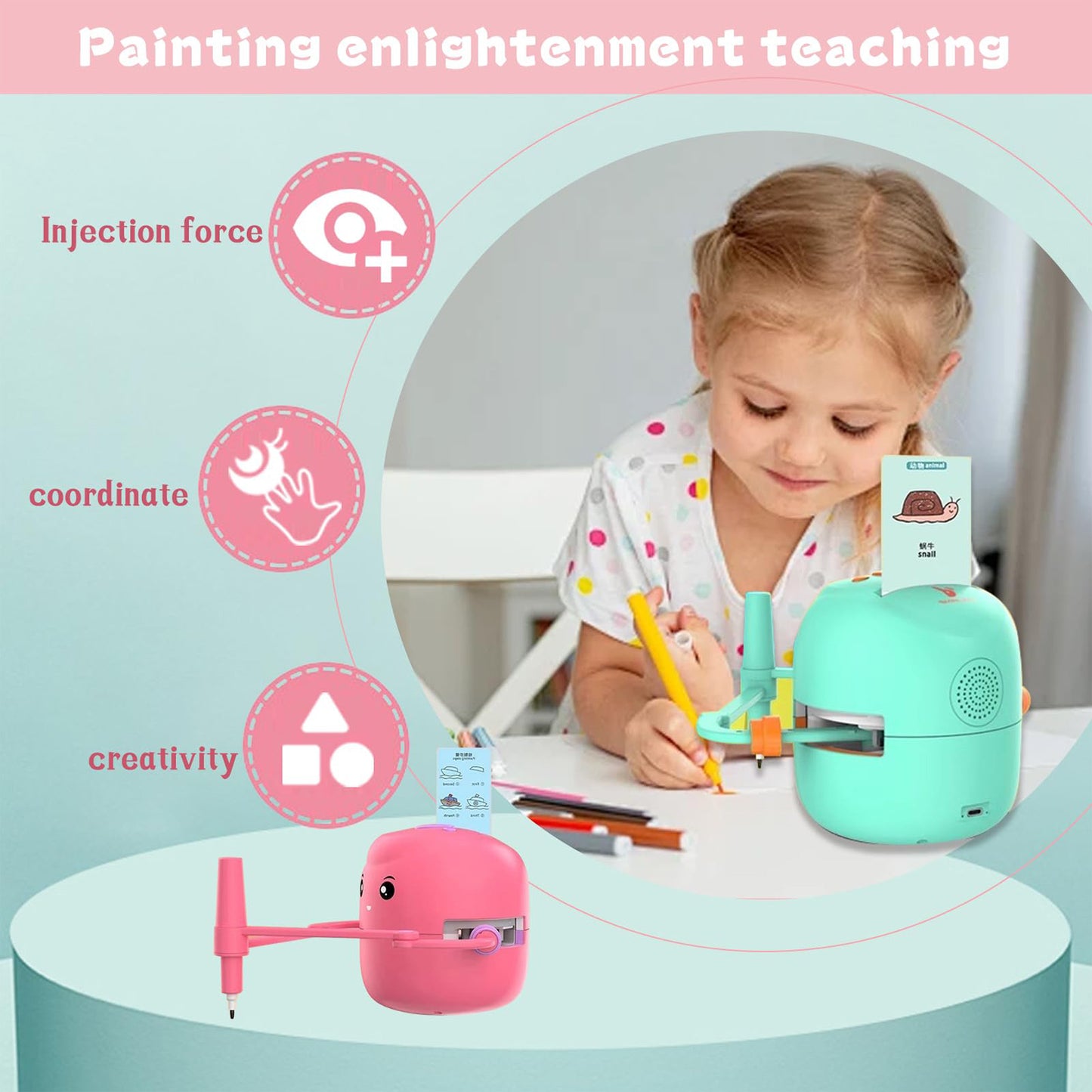 AI-Powered Educational Drawing Robot for Kids