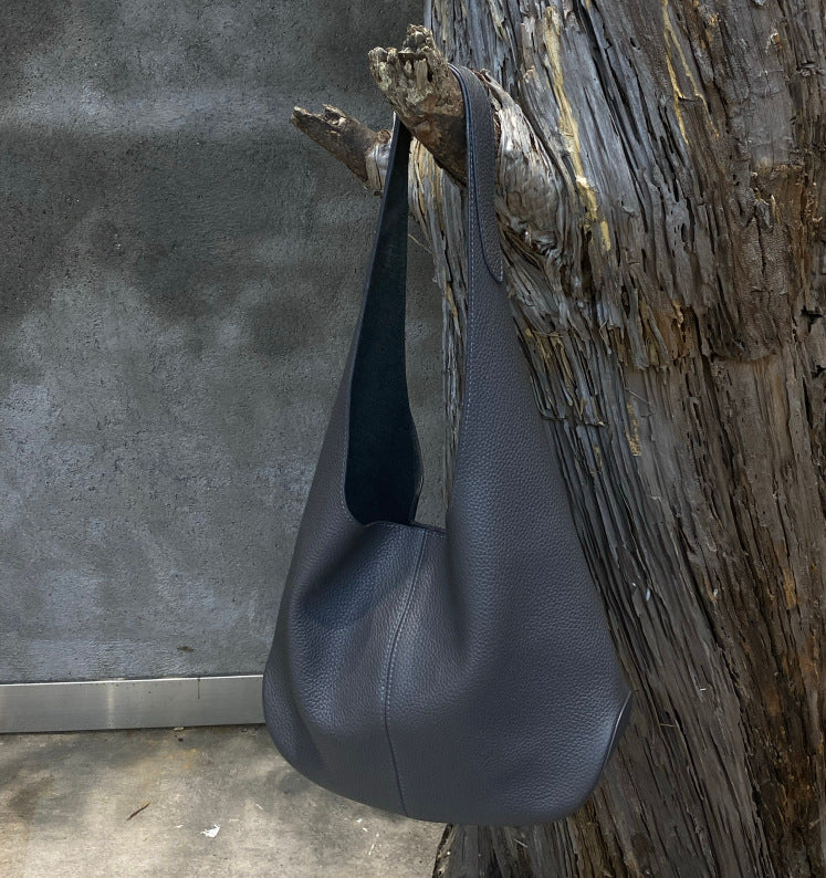 Cowhide Leather Shoulder Bag