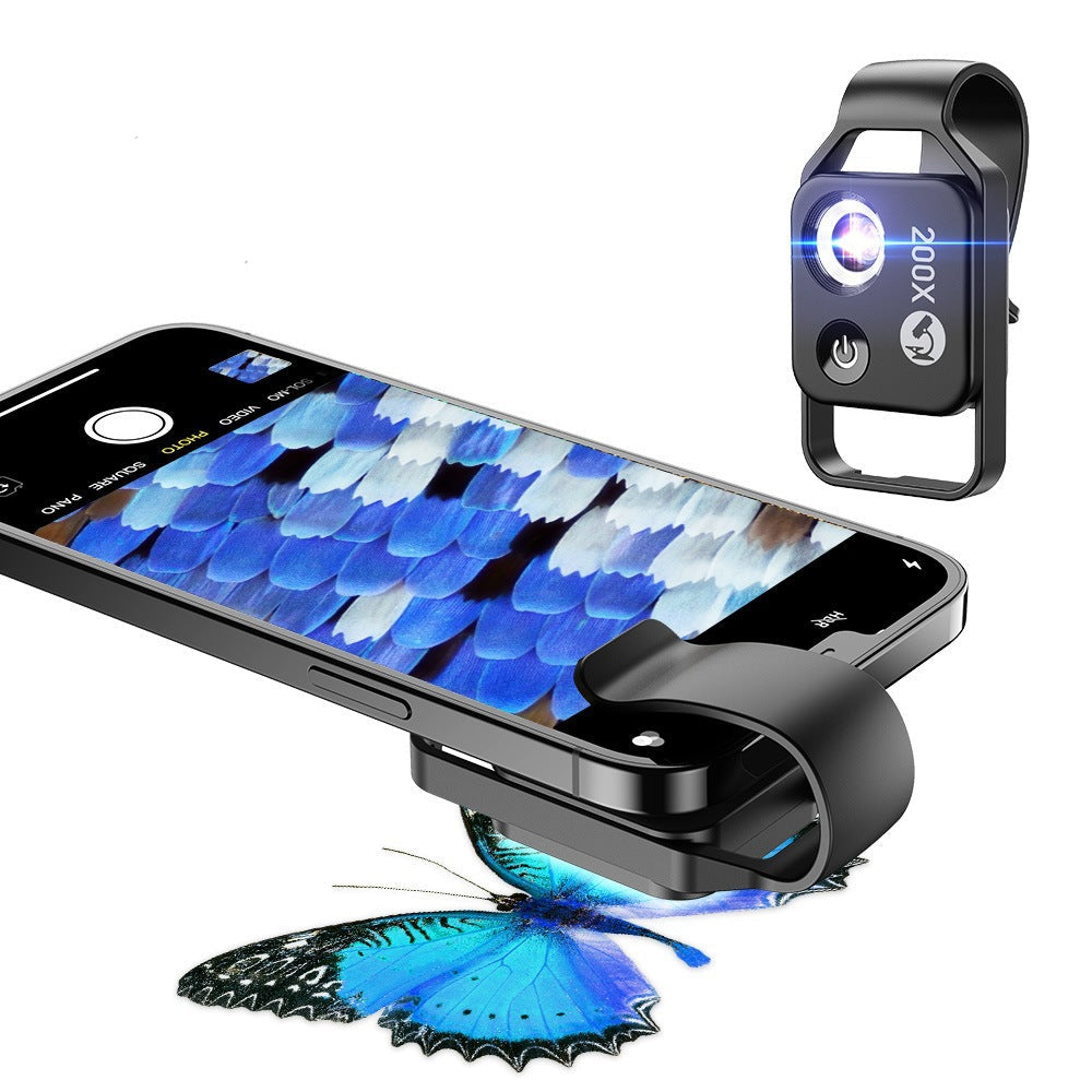 200x Mobile Phone Microscope Lens