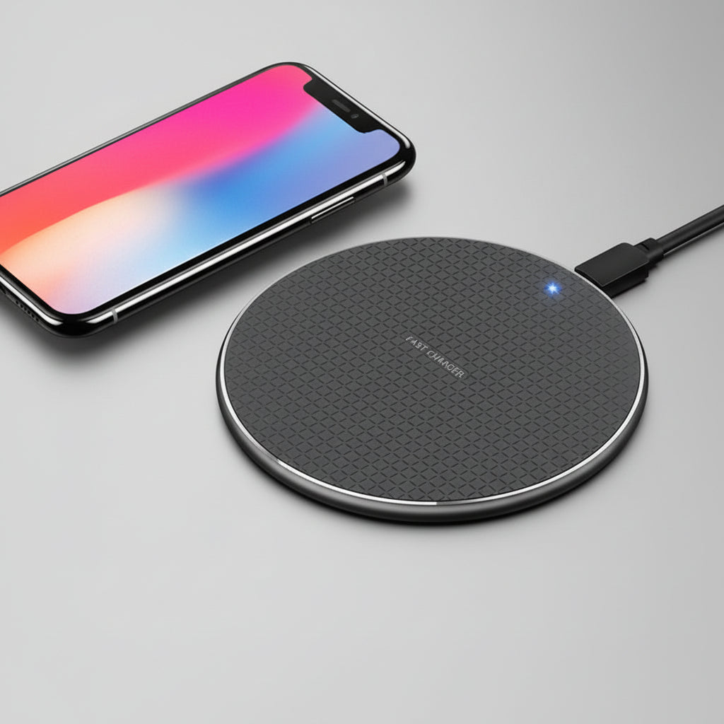 Qi Wireless Charging Pad for Apple and Android