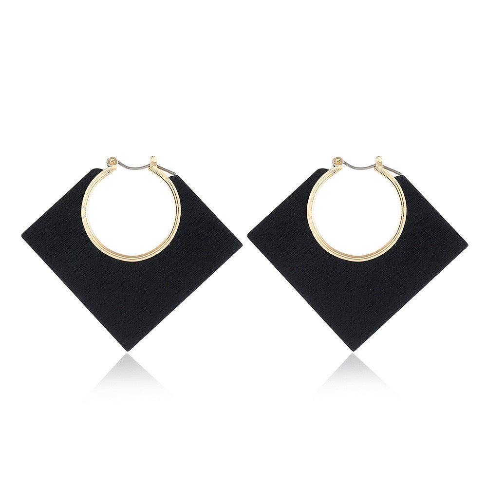 Square Hollow Earrings for Women