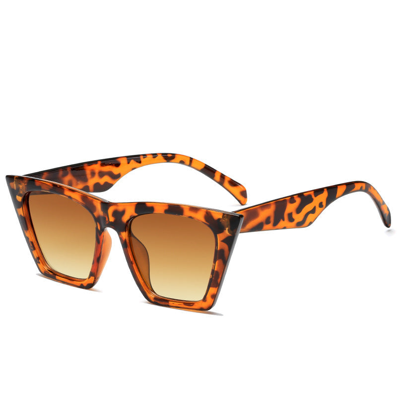 Cat-Eye Oversized Sunglasses