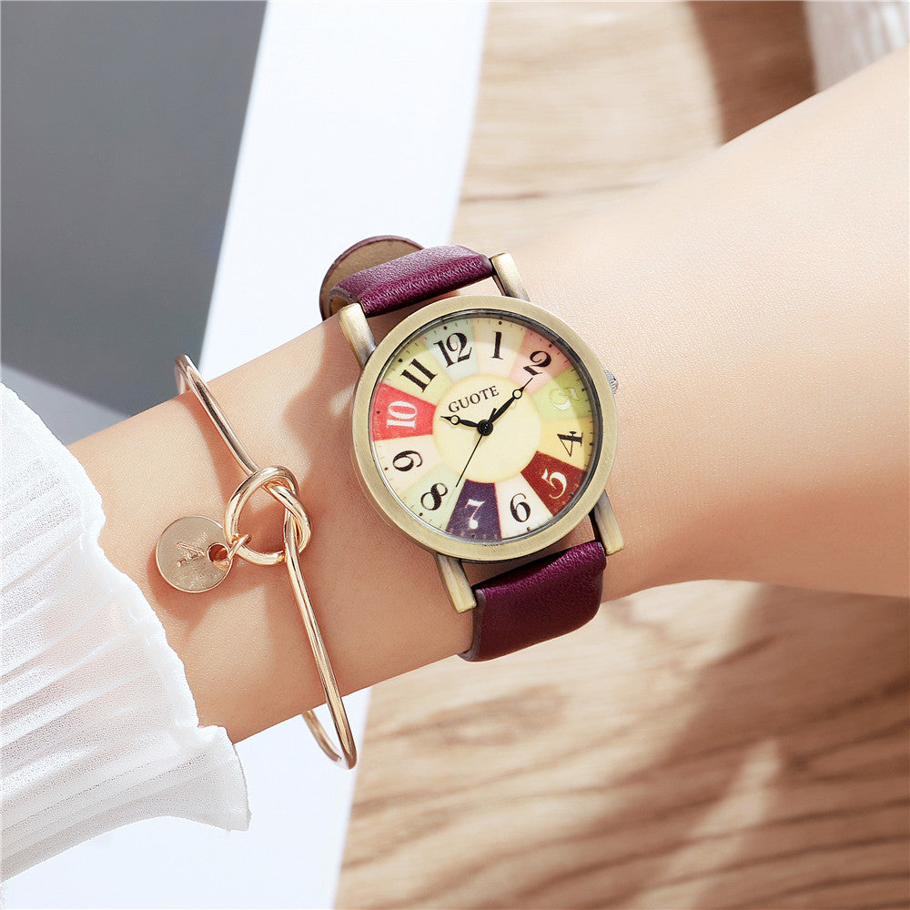 Retro Style Quartz Watch for Women