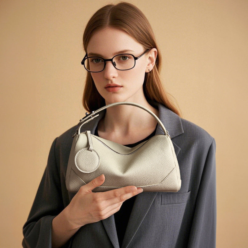 Top Layer Cowhide Genuine Leather Crossbody Bag