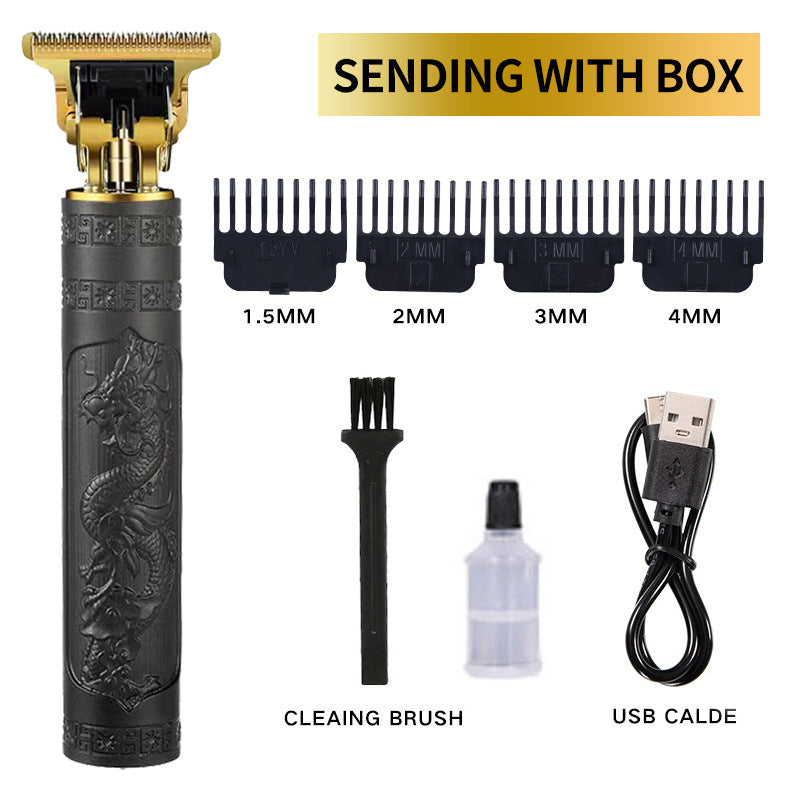 Professional Cordless Hair Clippers with LED Display