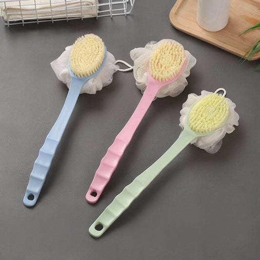 2-in-1 Long-Handled Bath Body Brush