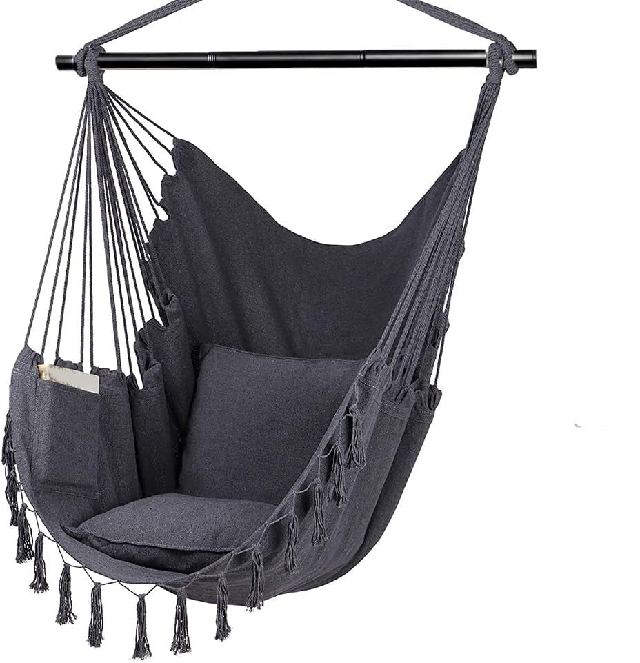 Nordic Style Swinging Hammock Chair, Outdoor/Indoor