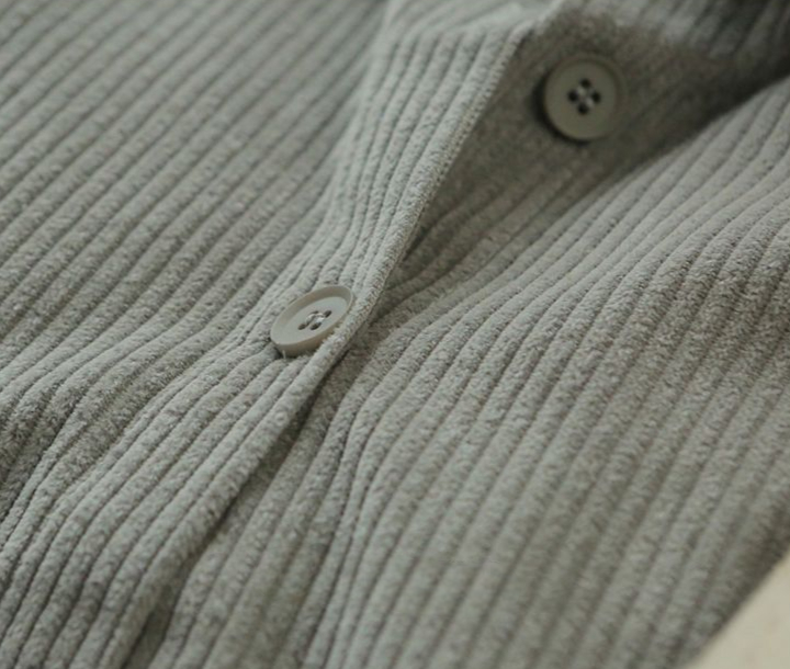 Oversized Corduroy Blouse