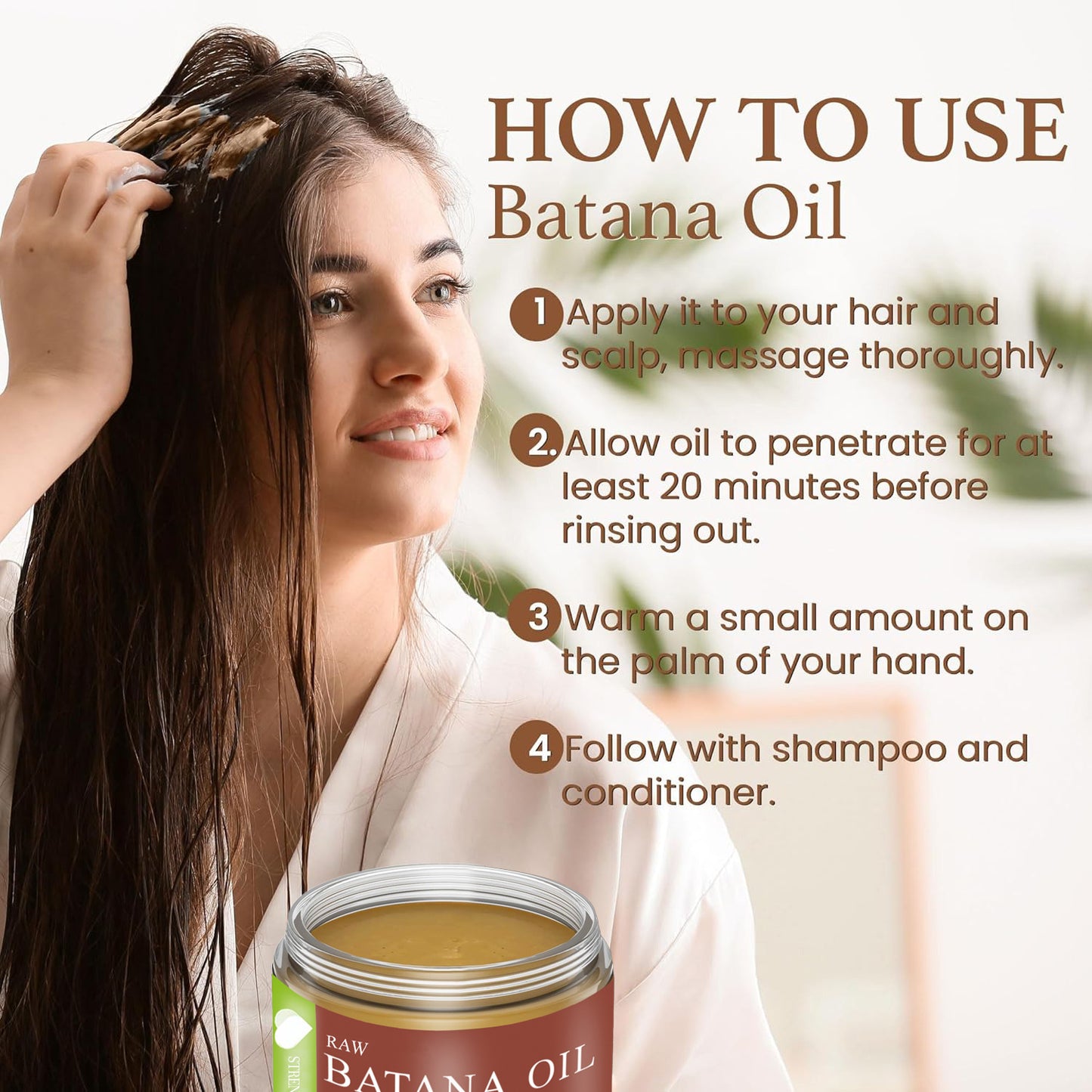 Raw Batana Oil Shampoo & Conditioner