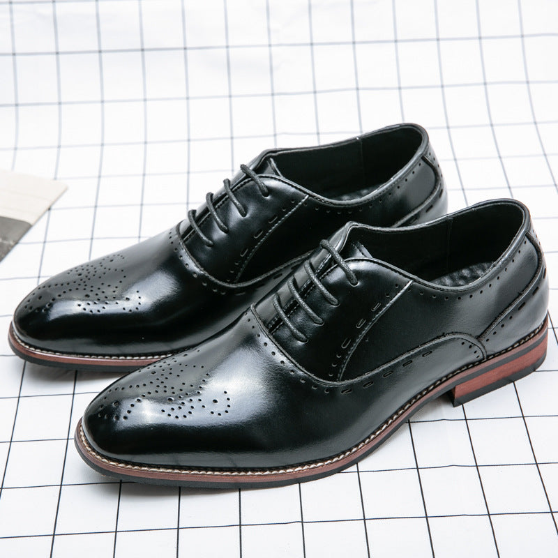 Leather Business Casual Shoes