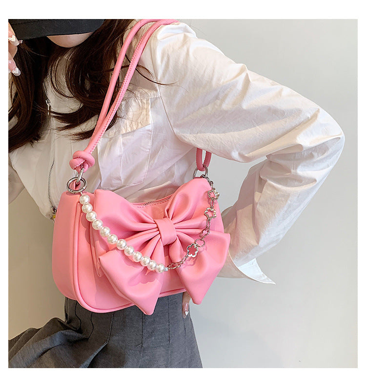 Ribbon Style Shoulder Bag