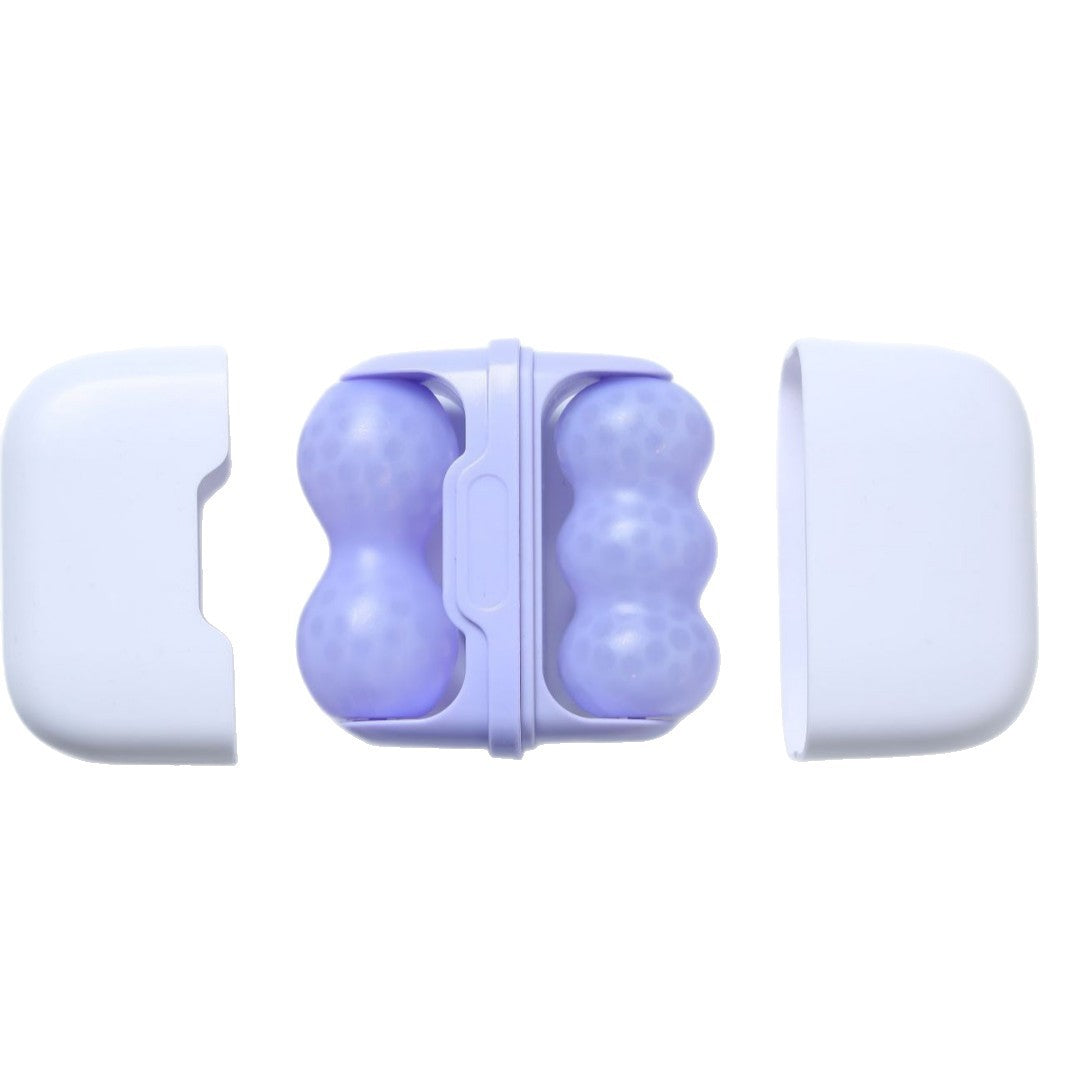 Dual-Head Cryotherapy Ice Roller Massager for Face, Eye, Neck