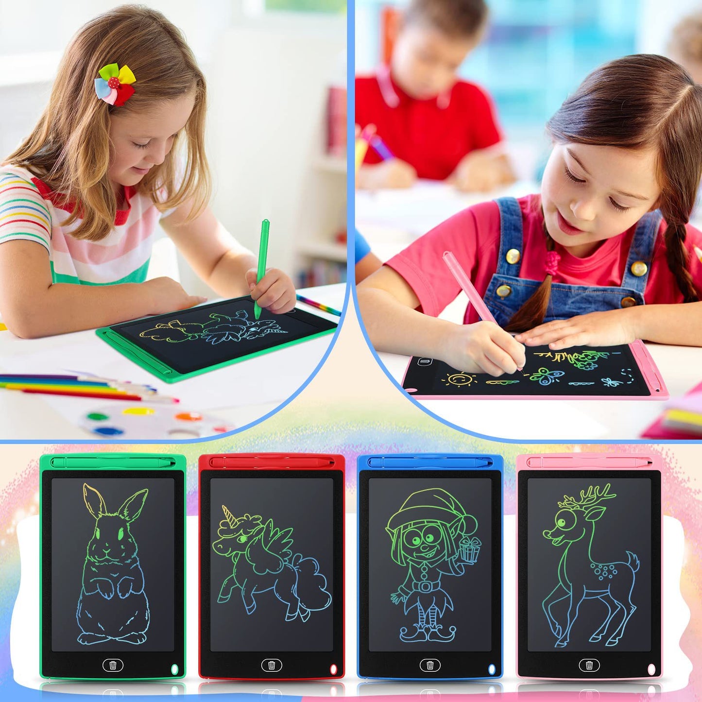 8.5in Electronic LCD Drawing/Writing Board