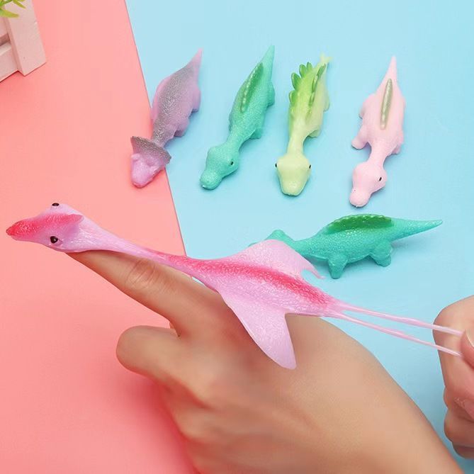 Slingshot Dinosaur Finger Toys
