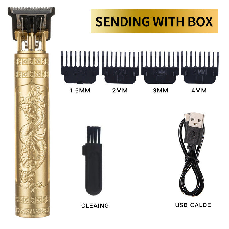 Professional Cordless Hair Clippers with LED Display