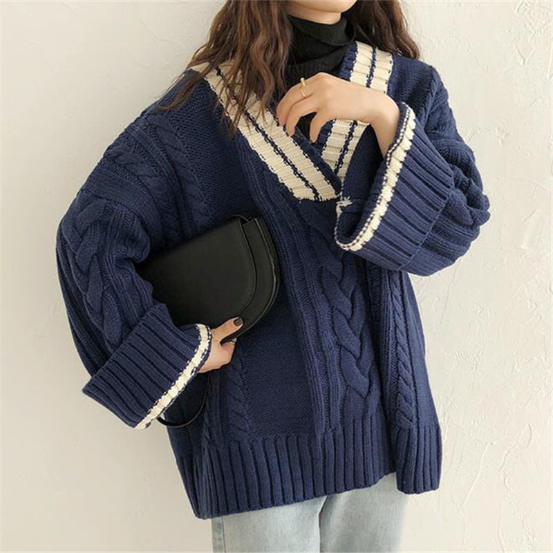 Oversized Cable Knit Sweater