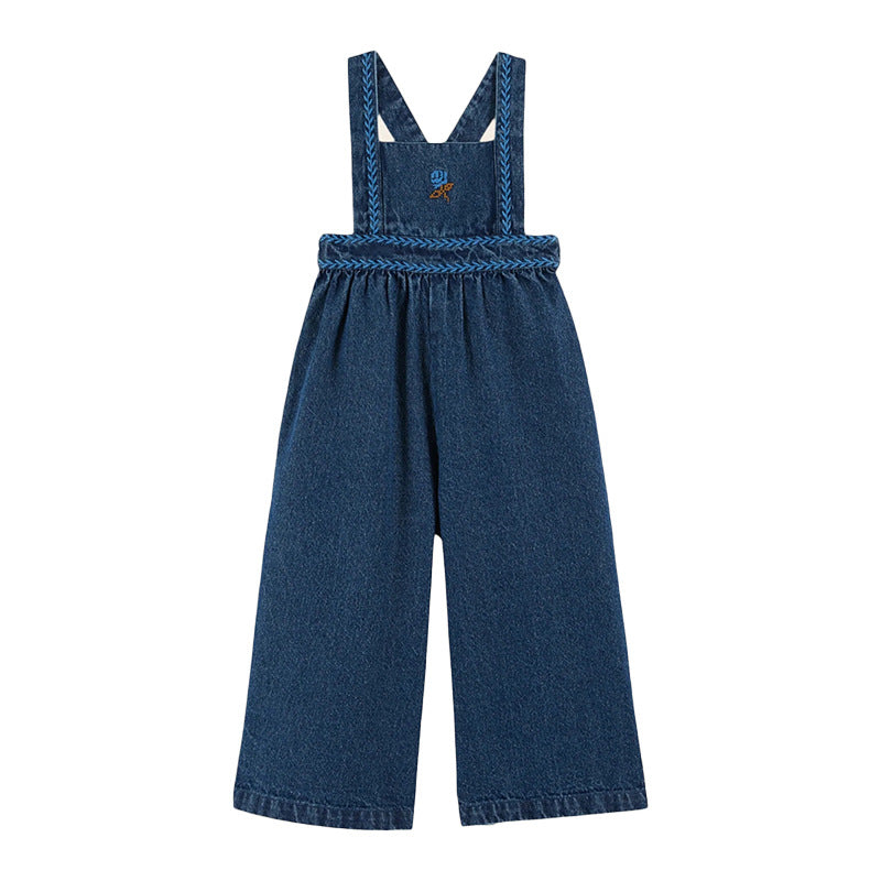 Girl's Garden Style Embroidered Sweaters and Pants Collection