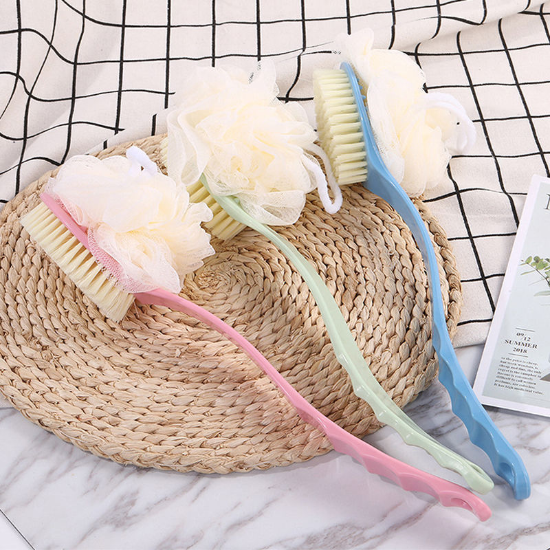 2-in-1 Long-Handled Bath Body Brush