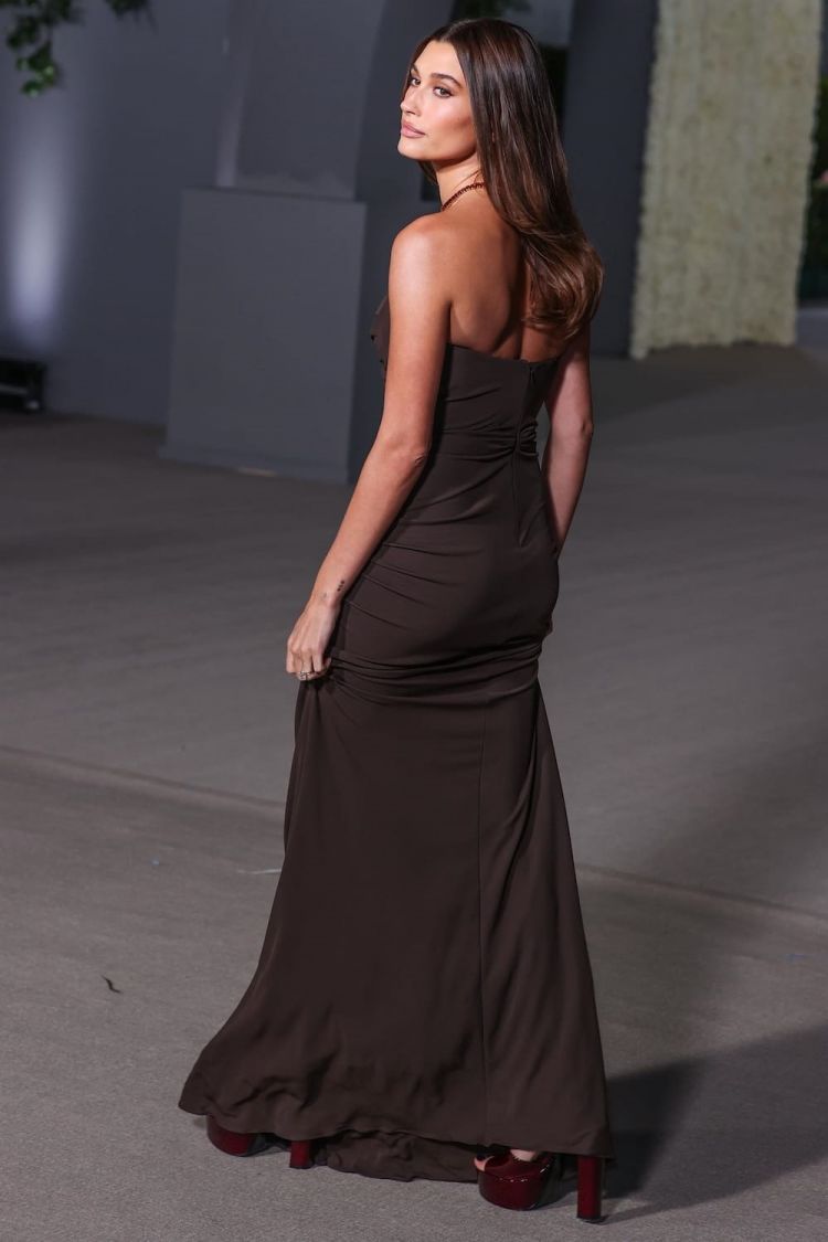 Cut-Out Strapless Knot Maxi Dress