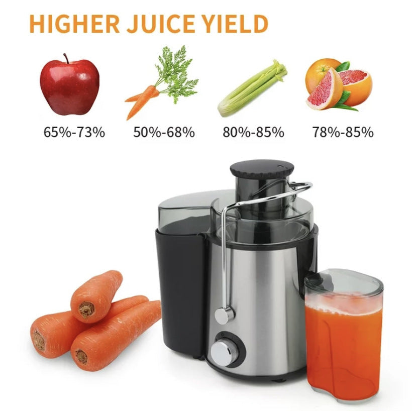 400W Stainless Steel Centrifugal Juicer with 500ml Cup