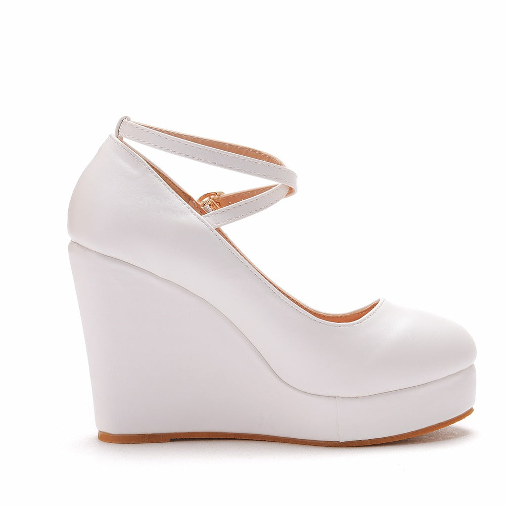 Ankle Strap Wedge Sandals