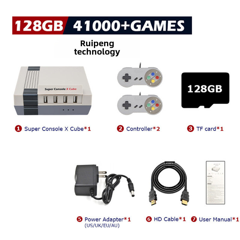 Super Console X Cube Built-In 50,000+ Games, Supports 50+ Emulators