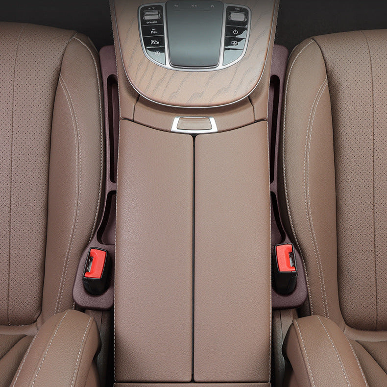 Universal Car Seat Gap Filler with Storage Compartiment for Phone and Keys