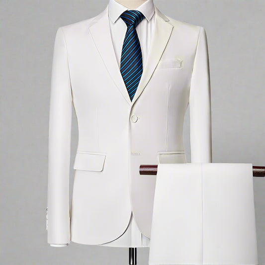 Men's Two-piece Business Casual Suit